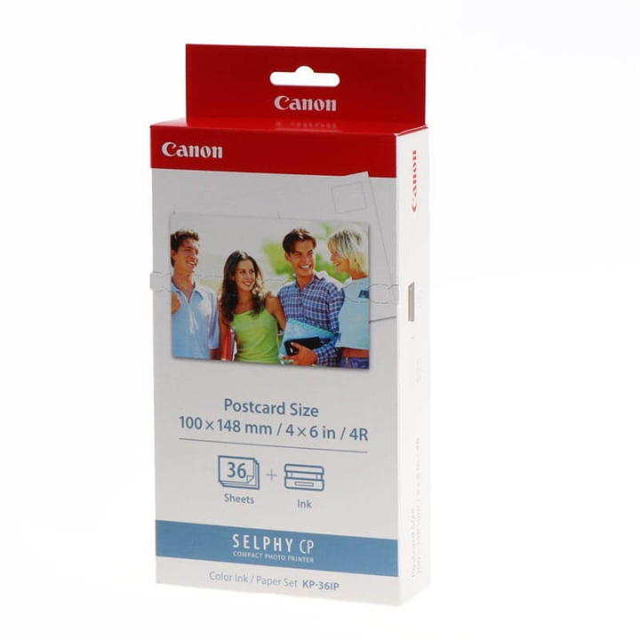 Canon Papper 7737A001 KP-36IP 10x15 + Bläck in the group HOME, HOUSEHOLD & GARDEN / Office material / Paper & Pads at TP E-commerce Nordic AB (C34807)