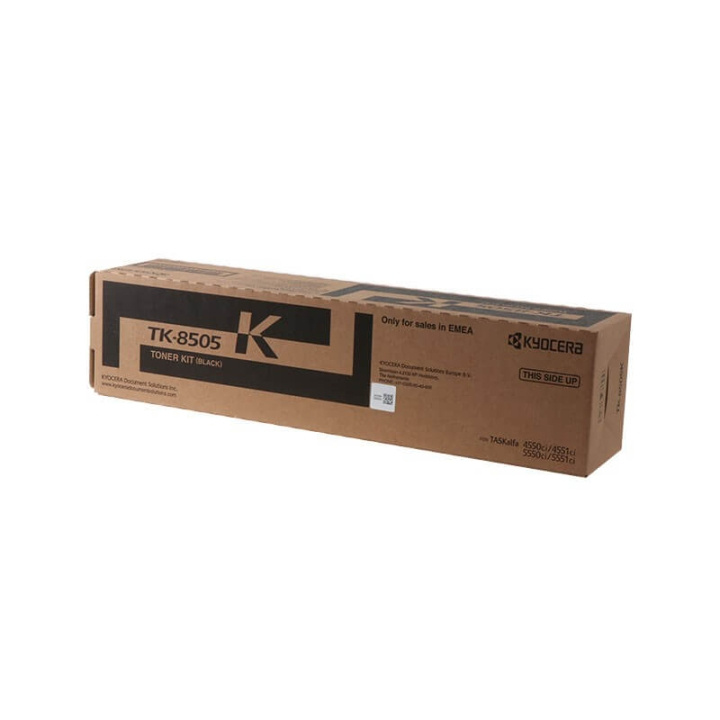 Kyocera Toner 1T02LC0NLC TK-8505 Svart in the group COMPUTERS & PERIPHERALS / Printers & Accessories / Ink & Toner / Toner / Kyocera at TP E-commerce Nordic AB (C34843)