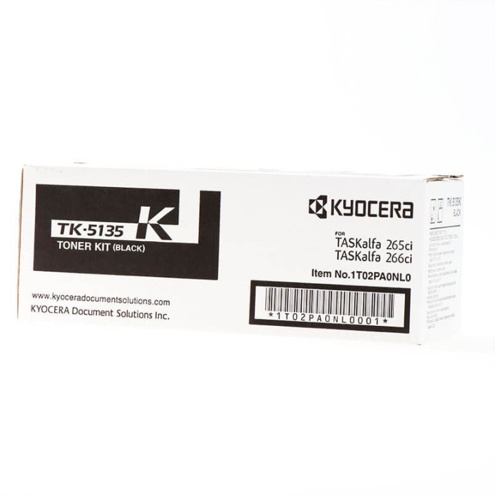 Kyocera Toner 1T02PA0NL0 TK-5135 Svart in the group COMPUTERS & PERIPHERALS / Printers & Accessories / Ink & Toner / Toner / Kyocera at TP E-commerce Nordic AB (C34878)