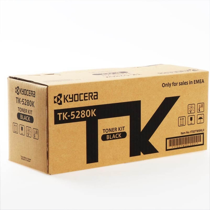 Kyocera Toner 1T02TW0NL0 TK-5280 Svart in the group COMPUTERS & PERIPHERALS / Printers & Accessories / Ink & Toner / Toner / Kyocera at TP E-commerce Nordic AB (C34899)