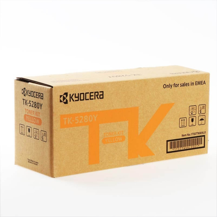 Kyocera Toner 1T02TWANL0 TK-5280 Gul in the group COMPUTERS & PERIPHERALS / Printers & Accessories / Ink & Toner / Toner / Kyocera at TP E-commerce Nordic AB (C34900)