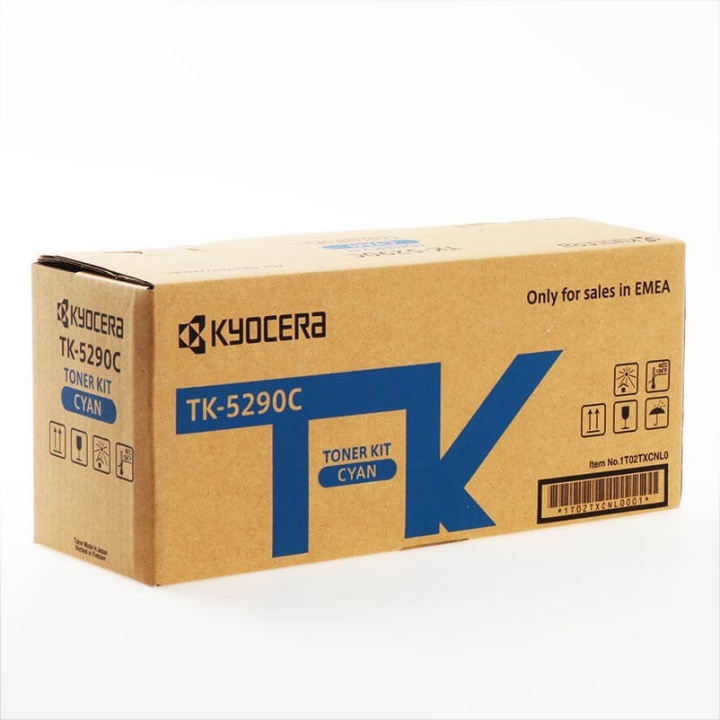Kyocera Toner 1T02TXCNL0 TK-5290 Cyan in the group COMPUTERS & PERIPHERALS / Printers & Accessories / Ink & Toner / Toner / Kyocera at TP E-commerce Nordic AB (C34906)
