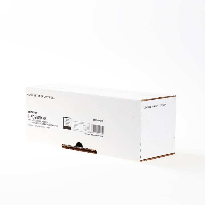 Toshiba Toner 6B000001097 T-FC26S Svart in the group COMPUTERS & PERIPHERALS / Printers & Accessories / Ink & Toner / Toner / Toshiba at TP E-commerce Nordic AB (C35050)