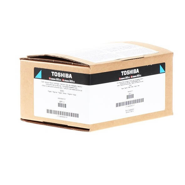Toshiba Toner 6B000000746 T-305P-R Cyan in the group COMPUTERS & PERIPHERALS / Printers & Accessories / Ink & Toner / Toner / Toshiba at TP E-commerce Nordic AB (C35055)