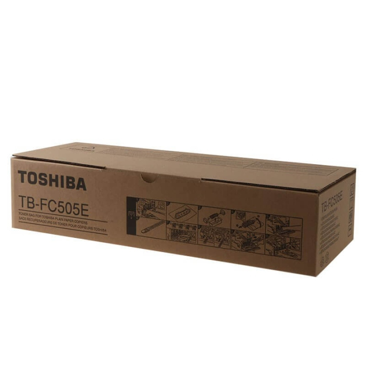 Toshiba Resttonerbehållare 6AG00007695 TB-FC505E in the group COMPUTERS & PERIPHERALS / Printers & Accessories / Ink & Toner / Toner / Others at TP E-commerce Nordic AB (C35067)
