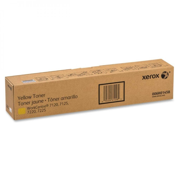 Xerox Toner 006R01458 Yellow in the group COMPUTERS & PERIPHERALS / Printers & Accessories / Ink & Toner / Toner / Xerox at TP E-commerce Nordic AB (C35073)