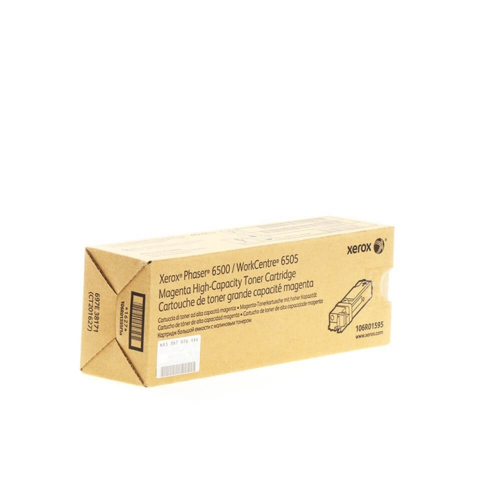 Xerox Toner 106R01595 Magenta Hög Kapacitet in the group COMPUTERS & PERIPHERALS / Printers & Accessories / Ink & Toner / Toner / Xerox at TP E-commerce Nordic AB (C35097)