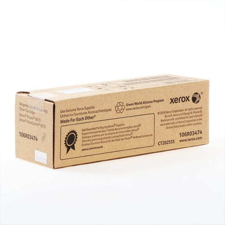 Xerox Toner 106R03474 Magenta in the group COMPUTERS & PERIPHERALS / Printers & Accessories / Ink & Toner / Toner / Xerox at TP E-commerce Nordic AB (C35122)