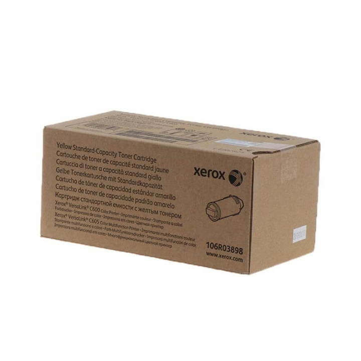 Xerox Toner 106R03898 Yellow in the group COMPUTERS & PERIPHERALS / Printers & Accessories / Ink & Toner / Toner / Xerox at TP E-commerce Nordic AB (C35152)