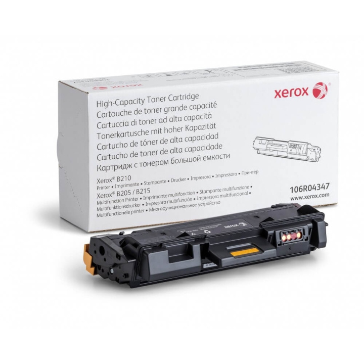 Xerox Toner 106R04347 Svart Hög Kapacitet in the group COMPUTERS & PERIPHERALS / Printers & Accessories / Ink & Toner / Toner / Xerox at TP E-commerce Nordic AB (C35158)