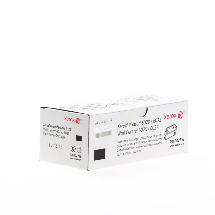 Xerox Toner 106R02759 Svart in the group COMPUTERS & PERIPHERALS / Printers & Accessories / Ink & Toner / Toner / Xerox at TP E-commerce Nordic AB (C35165)