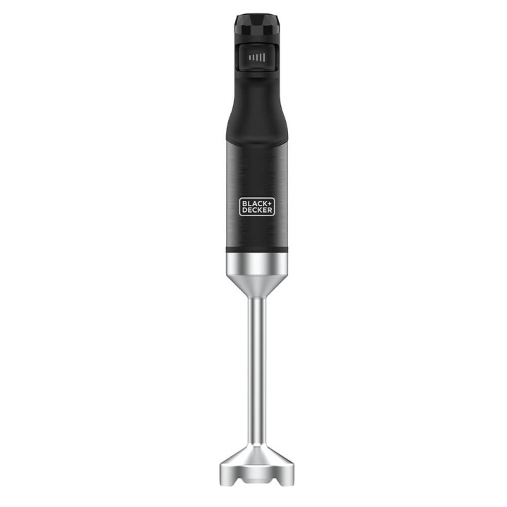 BLACK+DECKER Hand Blender 1500W Black in the group HOME, HOUSEHOLD & GARDEN / Household appliances / Food processor & Kitchen appliances / Hand blenders at TP E-commerce Nordic AB (C35318)