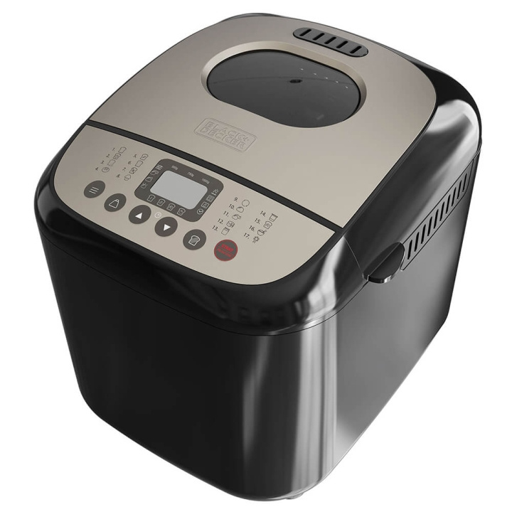 BLACK+DECKER Bread Maker 600W Black in the group HOME, HOUSEHOLD & GARDEN / Household appliances / Other appliances at TP E-commerce Nordic AB (C35321)