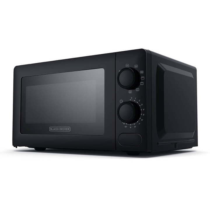 BLACK+DECKER Microwave with Grill Function Black in the group HOME, HOUSEHOLD & GARDEN / Household appliances / Microwave ovens at TP E-commerce Nordic AB (C35328)