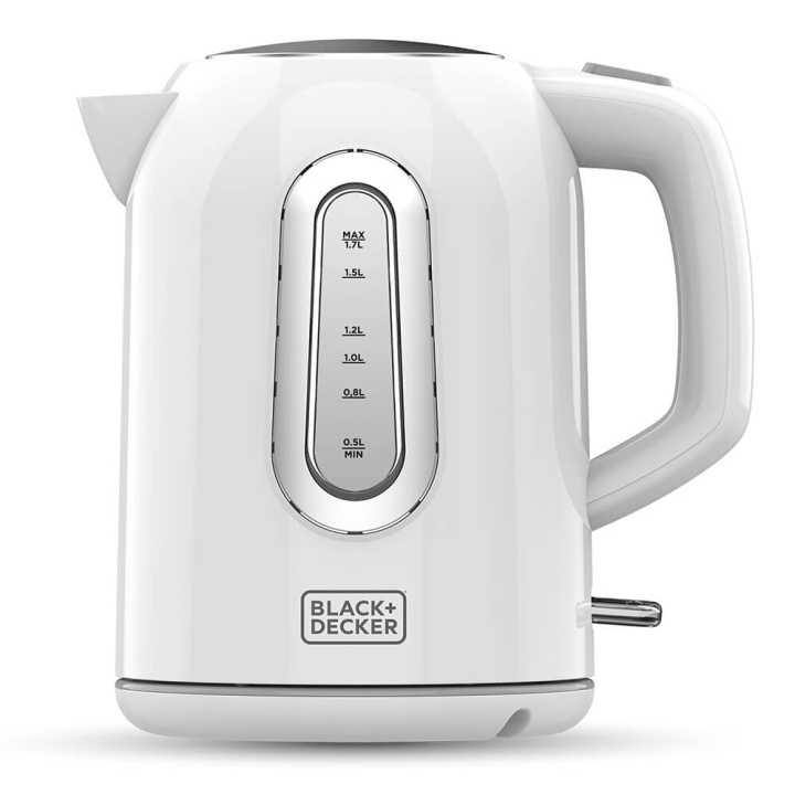 BLACK+DECKER Kettle 1,7L White in the group HOME, HOUSEHOLD & GARDEN / Household appliances / Water & Juice / Kettles at TP E-commerce Nordic AB (C35330)