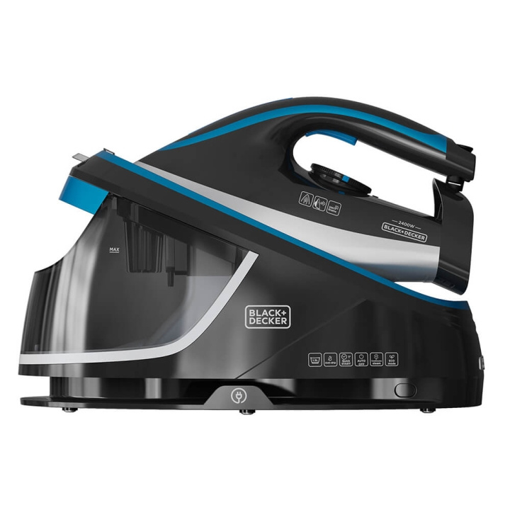 BLACK+DECKER Steam Station 1.5L Black in the group HOME, HOUSEHOLD & GARDEN / Clothes care / Steam stations at TP E-commerce Nordic AB (C35331)