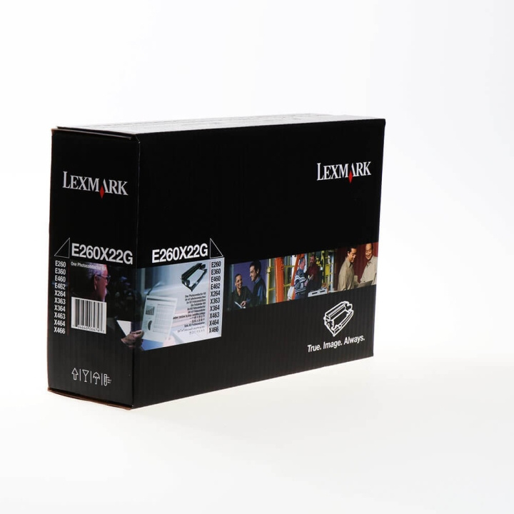 Lexmark Drum E260X22G Black in the group COMPUTERS & PERIPHERALS / Printers & Accessories / Ink & Toner / Drums / Lexmark at TP E-commerce Nordic AB (C36638)