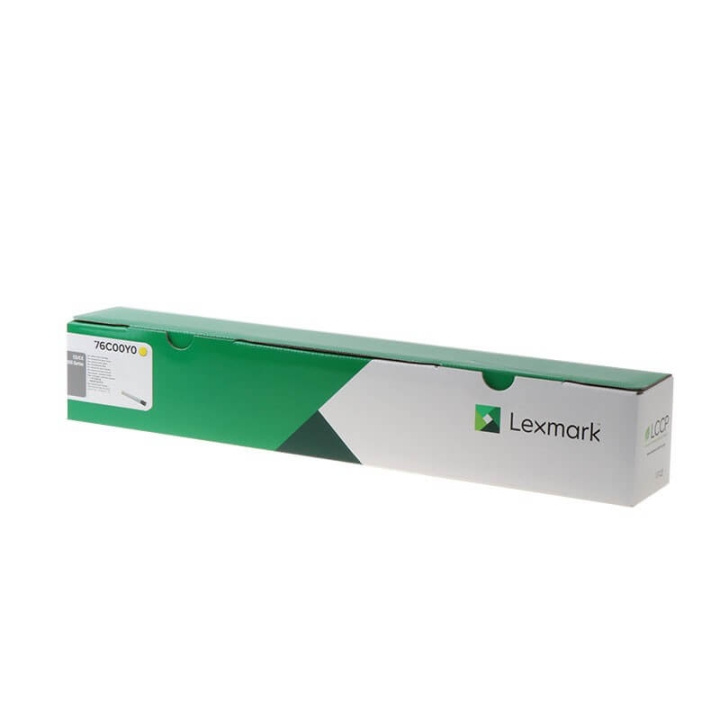 Lexmark Toner 76C00Y0 Yellow, Return in the group COMPUTERS & PERIPHERALS / Printers & Accessories / Ink & Toner / Toner / Lexmark at TP E-commerce Nordic AB (C36720)