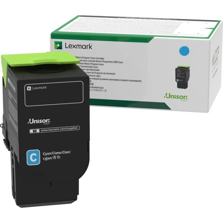 Lexmark Toner C2320C0 Cyan in the group COMPUTERS & PERIPHERALS / Printers & Accessories / Ink & Toner / Toner / Lexmark at TP E-commerce Nordic AB (C36752)