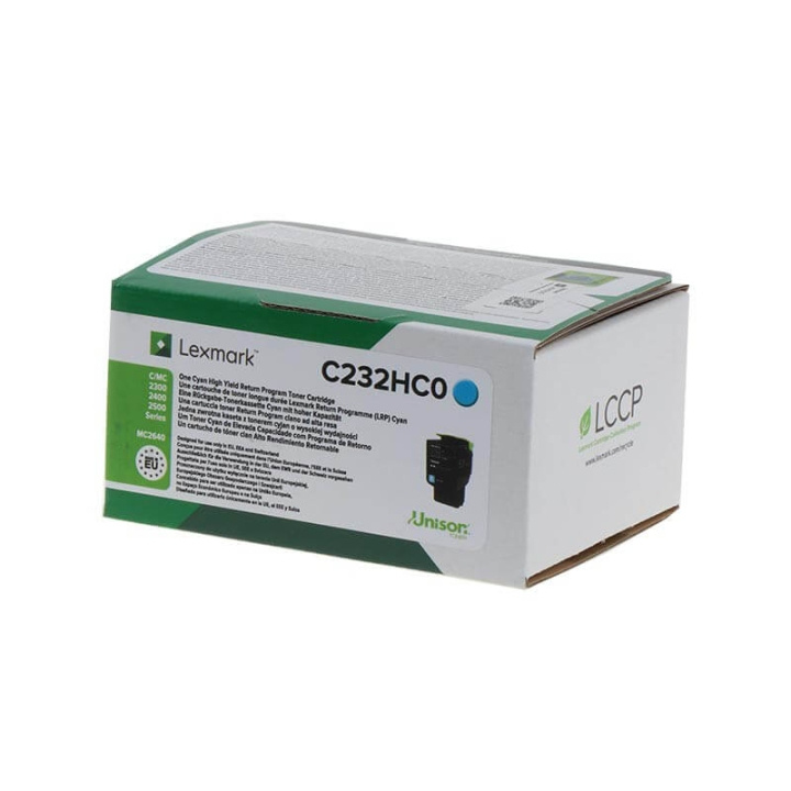 Lexmark Toner C232HC0 Cyan High Yield in the group COMPUTERS & PERIPHERALS / Printers & Accessories / Ink & Toner / Drums / Lexmark at TP E-commerce Nordic AB (C36756)