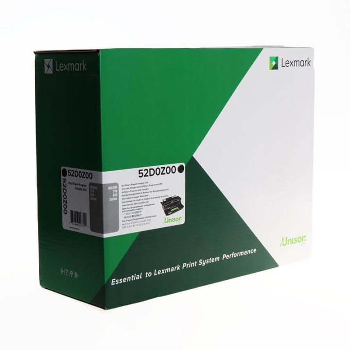 Lexmark Imaging Unit 52D0Z00 522 Black, Return in the group COMPUTERS & PERIPHERALS / Printers & Accessories / Ink & Toner / Drums / Lexmark at TP E-commerce Nordic AB (C36813)