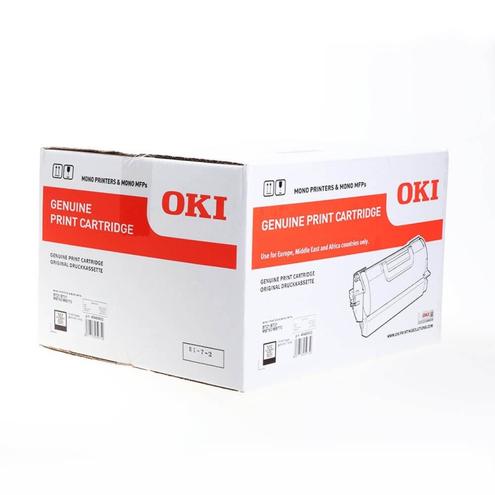 OKI Toner 45488802 Black in the group COMPUTERS & PERIPHERALS / Printers & Accessories / Ink & Toner / Toner / OKI at TP E-commerce Nordic AB (C36864)