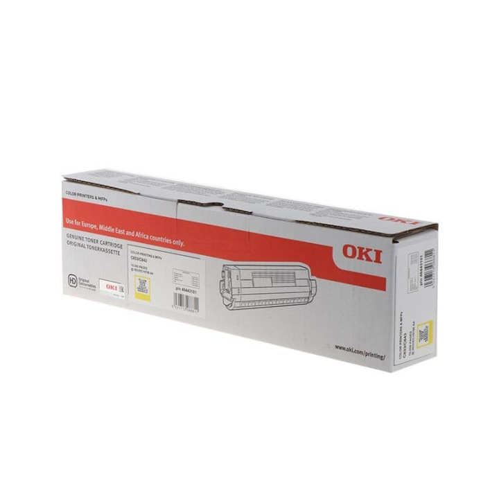 OKI Toner 46443101 Yellow High Capacity in the group COMPUTERS & PERIPHERALS / Printers & Accessories / Ink & Toner / Toner / OKI at TP E-commerce Nordic AB (C36872)