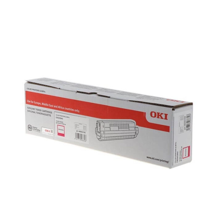 OKI Toner 46443102 Magenta High Capacity in the group COMPUTERS & PERIPHERALS / Printers & Accessories / Ink & Toner / Toner / OKI at TP E-commerce Nordic AB (C36873)