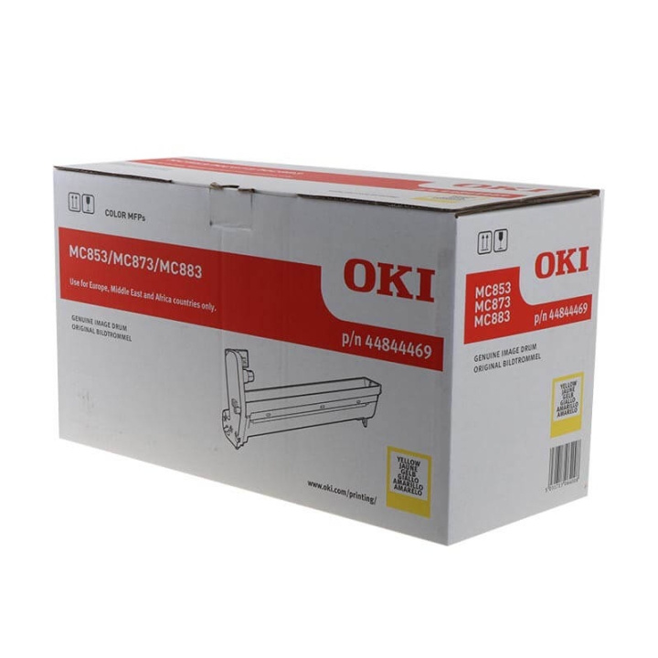 OKI Drum 44844469 Yellow in the group COMPUTERS & PERIPHERALS / Printers & Accessories / Ink & Toner / Drums / OKI at TP E-commerce Nordic AB (C36940)
