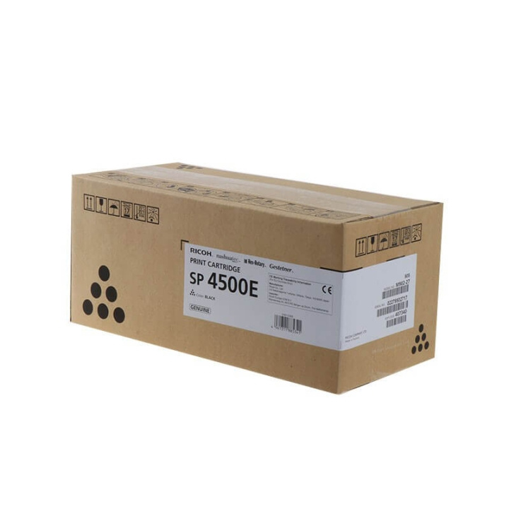 Ricoh Toner 407340 SP 4500E Black in the group COMPUTERS & PERIPHERALS / Printers & Accessories / Ink & Toner / Toner / Ricoh at TP E-commerce Nordic AB (C36958)