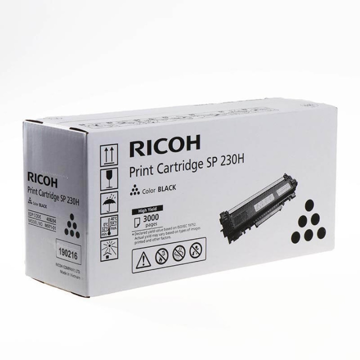 Ricoh Toner 408294 SP 230H Black in the group COMPUTERS & PERIPHERALS / Printers & Accessories / Ink & Toner / Toner / Ricoh at TP E-commerce Nordic AB (C36987)
