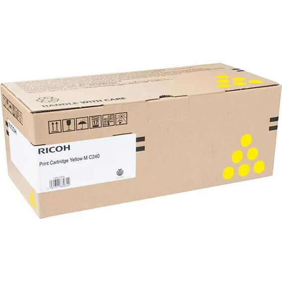 Ricoh Toner 408454 M C240 Yellow in the group COMPUTERS & PERIPHERALS / Printers & Accessories / Ink & Toner / Toner / Ricoh at TP E-commerce Nordic AB (C37134)