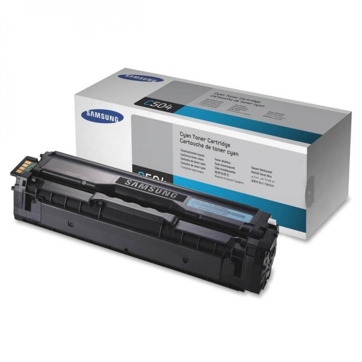 Samsung Toner SU025A CLT-C504S Cyan in the group COMPUTERS & PERIPHERALS / Printers & Accessories / Ink & Toner / Toner / Samsung at TP E-commerce Nordic AB (C37197)