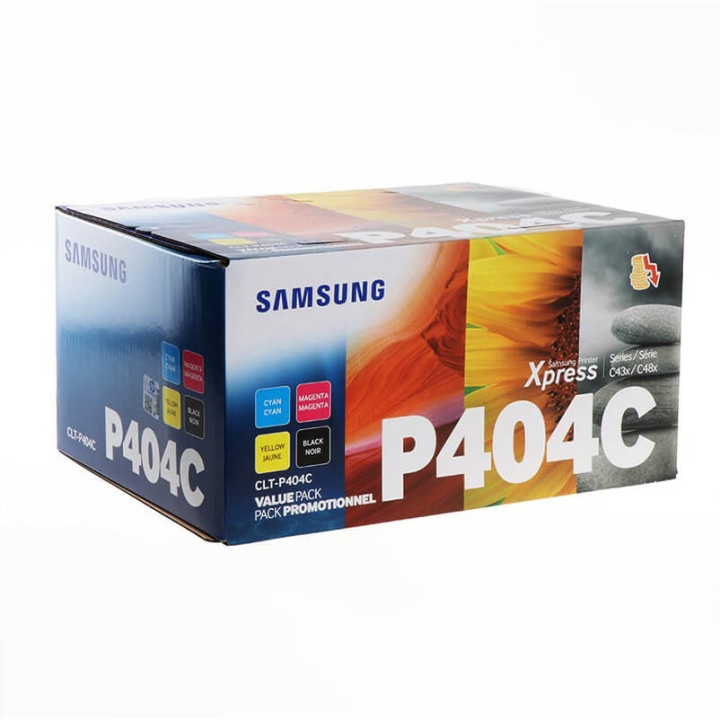 Samsung Toner SU365A CLT-P404C Multipack in the group COMPUTERS & PERIPHERALS / Printers & Accessories / Ink & Toner / Toner / Samsung at TP E-commerce Nordic AB (C37209)