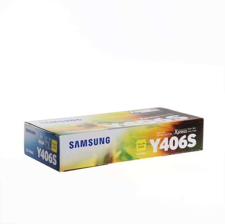 Samsung Toner SU462A CLT-Y406S Yellow in the group COMPUTERS & PERIPHERALS / Printers & Accessories / Ink & Toner / Toner / Samsung at TP E-commerce Nordic AB (C37212)