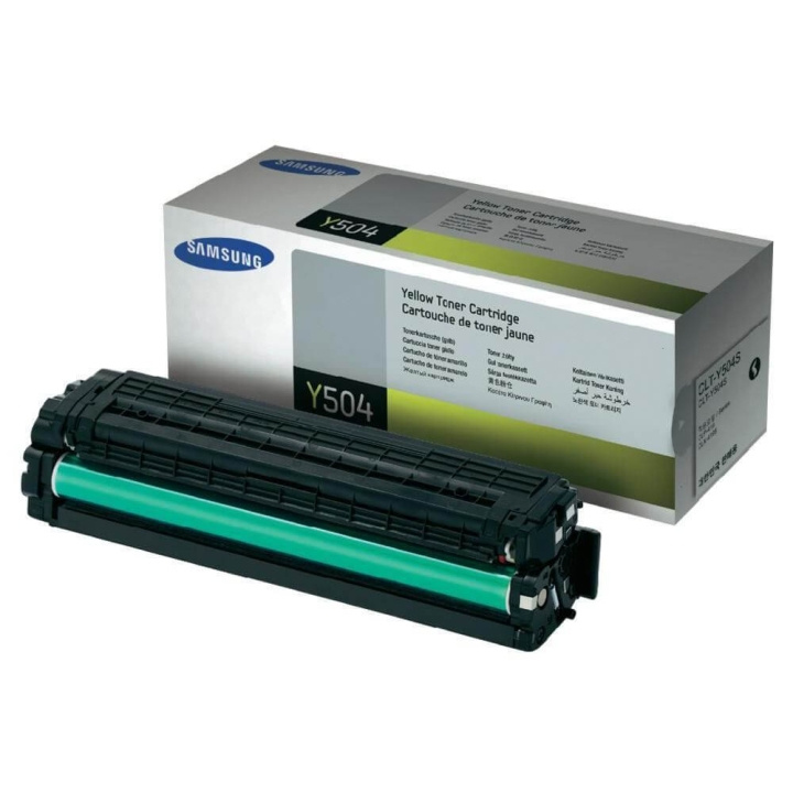 Samsung Toner SU502A CLT-Y504S Yellow in the group COMPUTERS & PERIPHERALS / Printers & Accessories / Ink & Toner / Toner / Samsung at TP E-commerce Nordic AB (C37214)