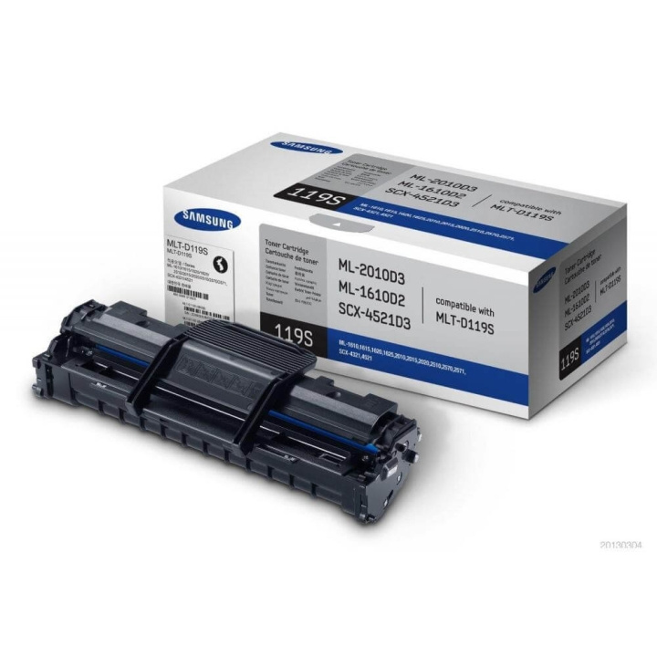 Samsung Toner SU863A MLT-D119S Black in the group COMPUTERS & PERIPHERALS / Printers & Accessories / Ink & Toner / Toner / Samsung at TP E-commerce Nordic AB (C37242)