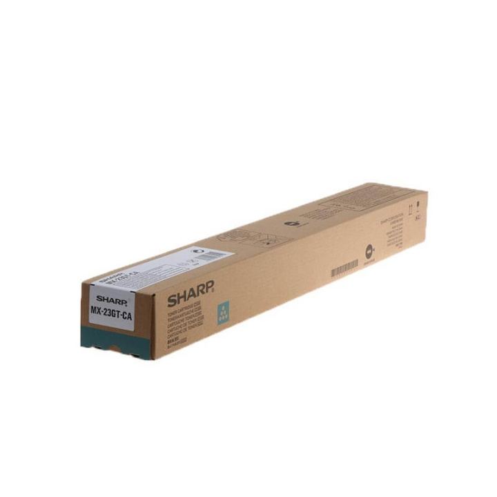 Sharp Toner MX23GTCA MX-23GT Cyan in the group COMPUTERS & PERIPHERALS / Printers & Accessories / Ink & Toner / Toner / Sharp at TP E-commerce Nordic AB (C37431)