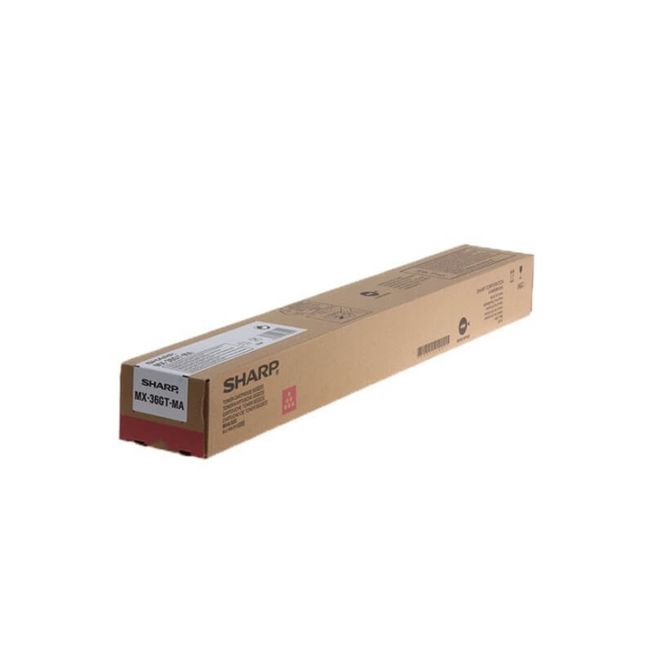 Sharp Toner MX36GTMA MX-36GT Magenta in the group COMPUTERS & PERIPHERALS / Printers & Accessories / Ink & Toner / Toner / Sharp at TP E-commerce Nordic AB (C37444)