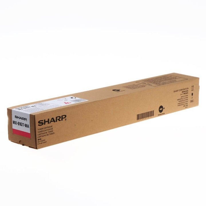 Sharp Toner MX61GTMA MX-61GT Magenta in the group COMPUTERS & PERIPHERALS / Printers & Accessories / Ink & Toner / Toner / Sharp at TP E-commerce Nordic AB (C37455)