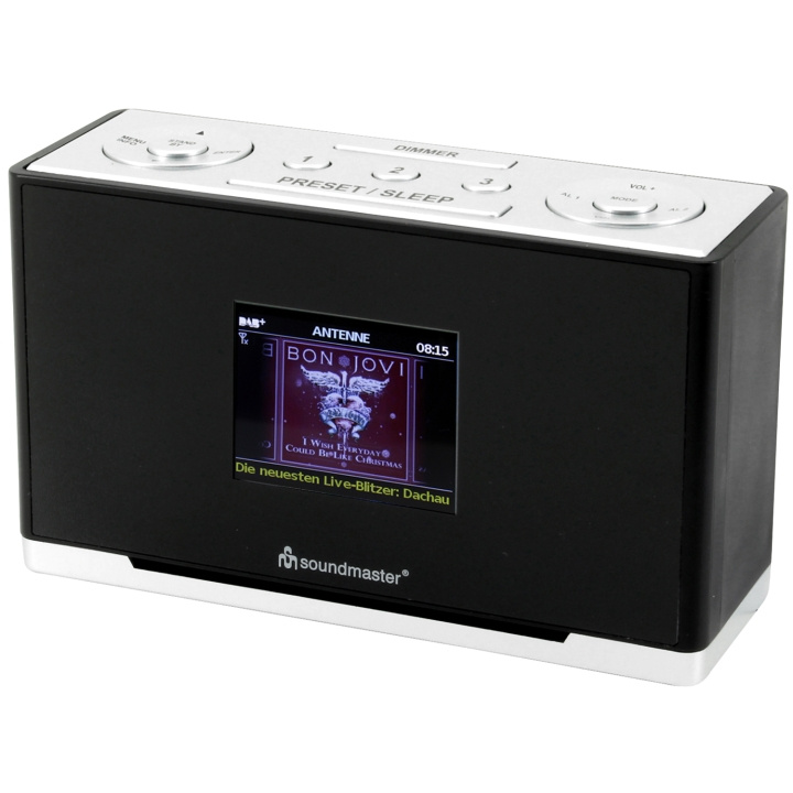 Soundmaster UR240SW DAB+/FM radio med snabbval och klockradio-funktion in the group HOME ELECTRONICS / Audio & Picture / Home cinema, Hifi & Portable / Radio & Alarm clocks / Internet radio at TP E-commerce Nordic AB (C37664)