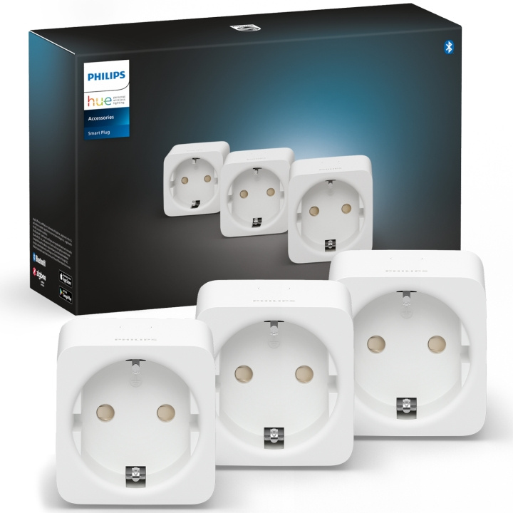 Philips Hue Smartplug 3-pack in the group HOME, HOUSEHOLD & GARDEN / Smart home / Smart plugs at TP E-commerce Nordic AB (C37685)