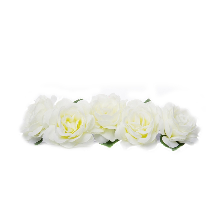 Hårband Hairband Blossom Big - White in the group BEAUTY & HEALTH / Hair & Styling / Hair accessories at TP E-commerce Nordic AB (C37710)