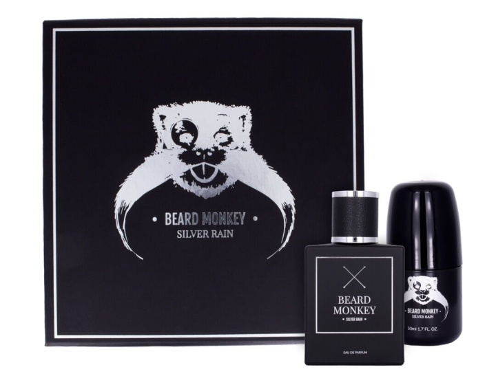 Beard Monkey Giftset Beard Monkey Silver Rain in the group BEAUTY & HEALTH / Fragrance & Perfume / Perfumes / Perfume for him at TP E-commerce Nordic AB (C37718)