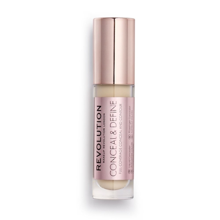 Makeup Revolution Conceal and Define C6.5 in the group BEAUTY & HEALTH / Makeup / Facial makeup / Concealer at TP E-commerce Nordic AB (C37731)