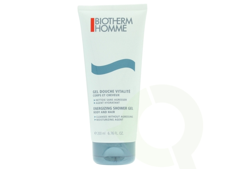 Biotherm Homme Energizing Shower Gel 200 ml in the group BEAUTY & HEALTH / Skin care / Body health / Bath & Shower gels at TP E-commerce Nordic AB (C37804)