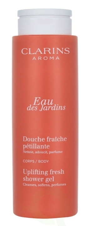 Clarins Eau Des Jardins Uplifting Fresh Shower Gel 200 ml in the group BEAUTY & HEALTH / Skin care / Body health / Bath & Shower gels at TP E-commerce Nordic AB (C37821)