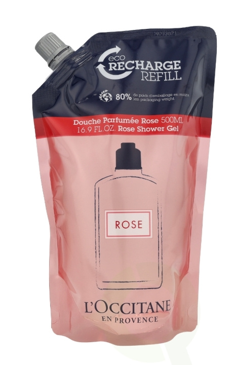 L\'Occitane Rose Scented Shower Gel - Refill 500 gr in the group BEAUTY & HEALTH / Skin care / Body health / Bath & Shower gels at TP E-commerce Nordic AB (C37915)