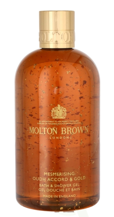 Molton Brown M.Brown Mesmer. Oudh Accord & Gold Bath Shower Gel 300 ml in the group BEAUTY & HEALTH / Skin care / Body health / Bath & Shower gels at TP E-commerce Nordic AB (C37926)