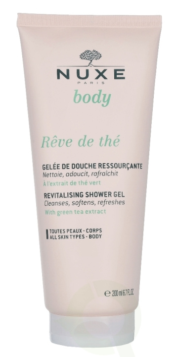 Nuxe Body Reve De The Revitalsing Shower Gel 200 ml in the group BEAUTY & HEALTH / Skin care / Body health / Bath & Shower gels at TP E-commerce Nordic AB (C37959)